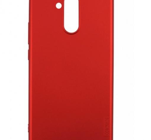 Оригинален силиконов калъф / гръб / TPU X-LEVEL Guardian Series за Huawei Mate 20 Lite - червен / мат