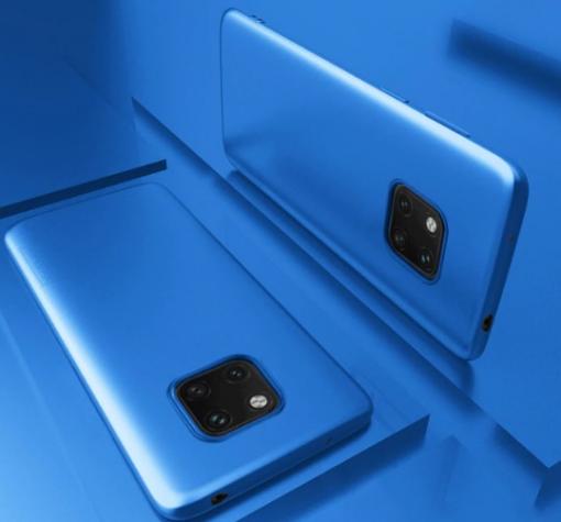 Оригинален силиконов калъф / гръб / TPU X-LEVEL Guardian Series за Huawei Mate 20 - син / мат