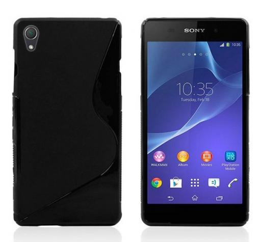 Силиконов калъф / гръб / TPU S-Line за Sony Xperia Z2 - черен