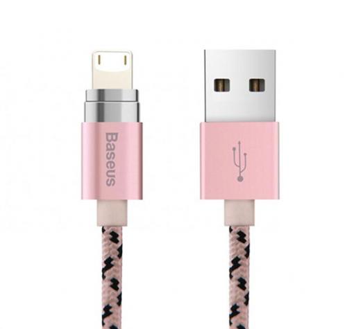 Магнитен USB кабел за iOS (iPhone) Baseus - Rose Gold