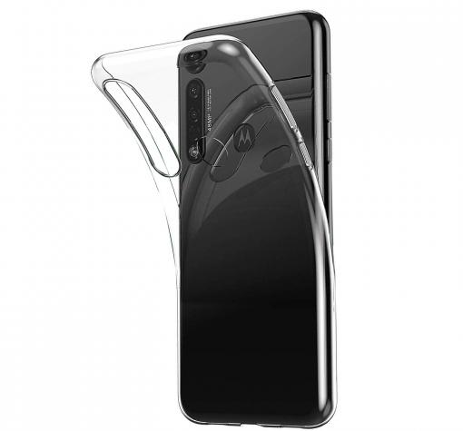 Ултра тънък силиконов калъф / гръб / TPU Ultra Thin за Motorola Moto G8 - прозрачен