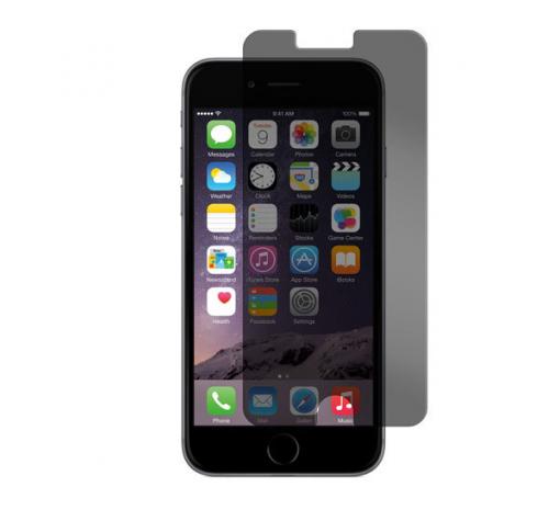 Стъклен скрийн протектор / Tempered Glass Protection Screen / за дисплей на Apple iPhone 6 4.7'' - Black Edition