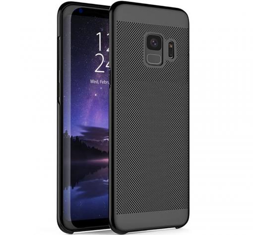 Твърд гръб за Samsung S9 Plus G965 - черен / Grid