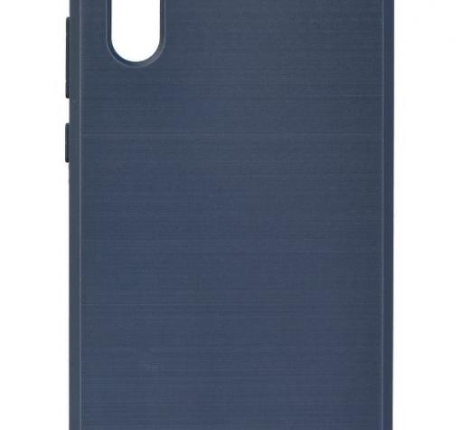 Силиконов калъф / гръб / TPU за Huawei P20 - графит / carbon