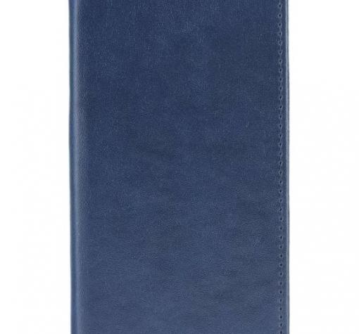 Кожен калъф Flip тефтер Flexi Magnet Book със стойка за Huawei P20 Lite - тъмно син