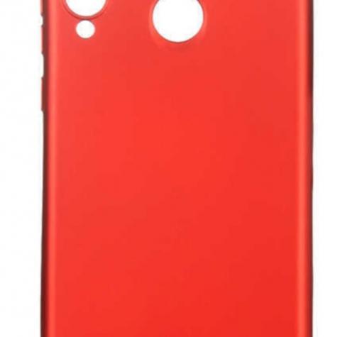 Силиконов калъф / гръб / TPU за Huawei Y6p - червен / мат