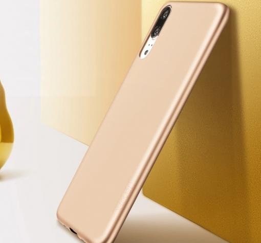 Оригинален силиконов калъф / гръб / TPU X-LEVEL Guardian Series за Samsung A50 - златен / мат