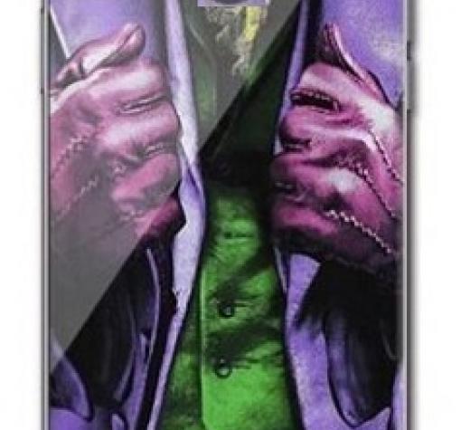 Луксозен стъклен твърд гръб за Xiaomi Redmi 8A - Joker / Suit