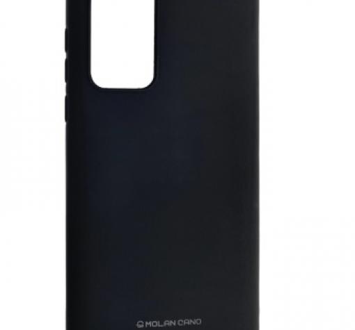 Силиконов калъф / гръб / TPU Molan Cano Jelly Case за Huawei P40 Pro - черен / мат