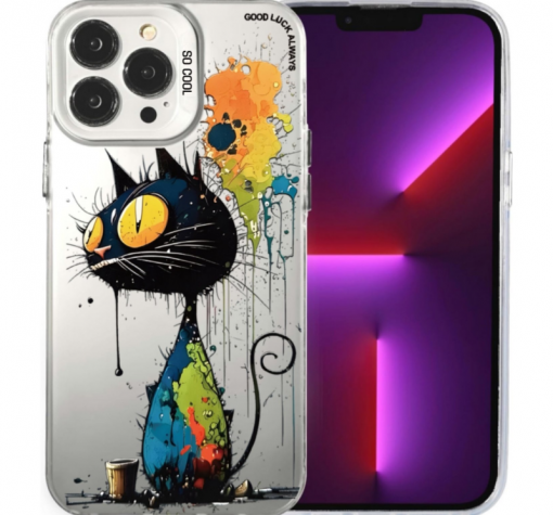 Луксозен твърд гръб / кейс / Dreamers case за Apple iPhone 16 (6.1) - Cool Cat