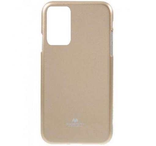 Луксозен силиконов калъф / гръб / TPU Mercury GOOSPERY Jelly Case за Samsung S20 - златист