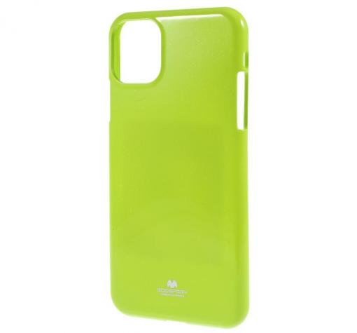 Луксозен силиконов калъф / гръб / TPU Mercury GOOSPERY Jelly Case за Samsung A71 - лайм