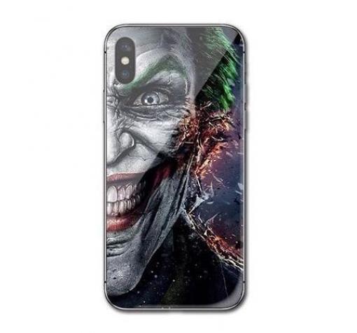 Луксозен стъклен твърд гръб за Huawei P Smart Z - Joker Face