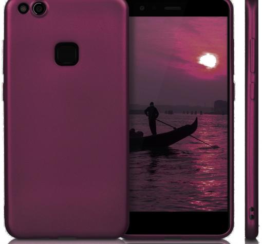 Силиконов калъф / гръб / TPU за Huawei Honor 9 Lite - лилав / мат
