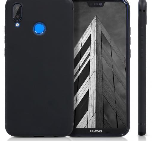 Силиконов калъф / гръб / TPU за Xiaomi Redmi Note 6 Pro - черен / мат