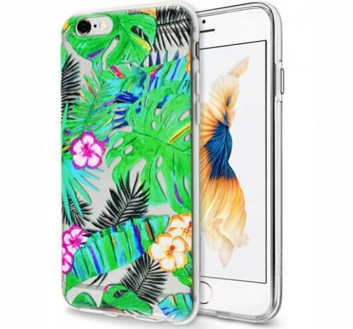Силиконов калъф / гръб / TPU за Huawei Y6 2018 / Honor 7A - прозрачен / summer pineapple
