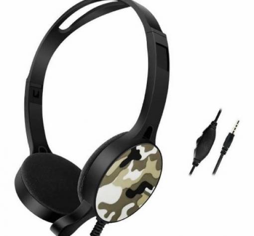 Геймърски слушалки GM-010 / Gaming Headset GM-010 - камуфлаж