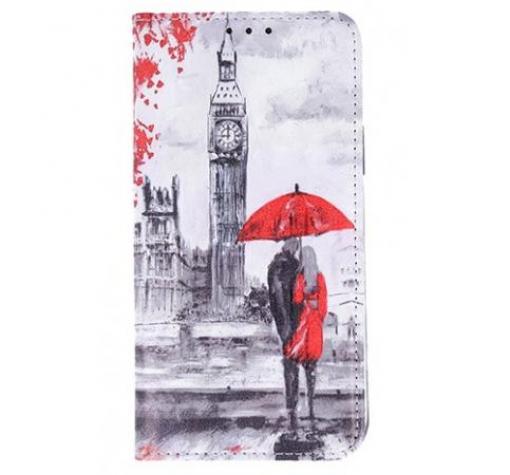 Кожен калъф Flip тефтер Magnet Book за Samsung A40 - Lovers in London