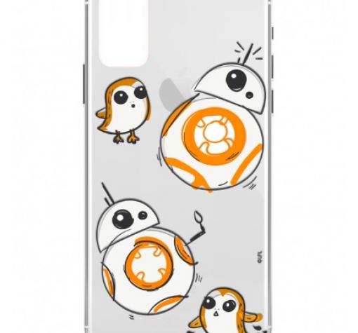 Оригинален силиконов гръб STAR WARS за Samsung A71 - BB 8