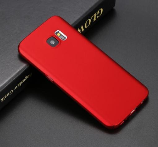Луксозен твърд гръб за Samsung S7 G930 - червен
