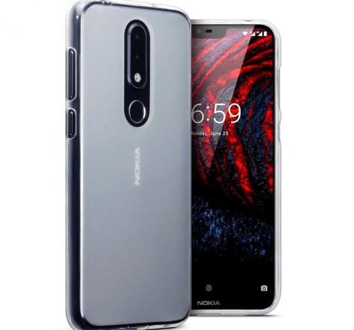 Силиконов калъф / гръб / TPU за Nokia 2.4 - прозрачен / мат