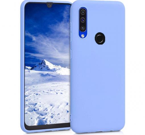Луксозен силиконов калъф / гръб / Nano TPU за Huawei Y6p - светло син