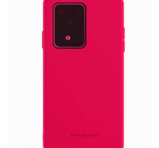 Силиконов калъф / гръб / TPU MOLAN CANO Jelly Case за Samsung S10 Lite A91 - цикламен / мат