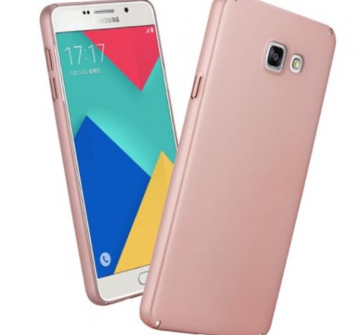 Луксозен твърд гръб за Samsung A5 2016 A510 - Rose Gold