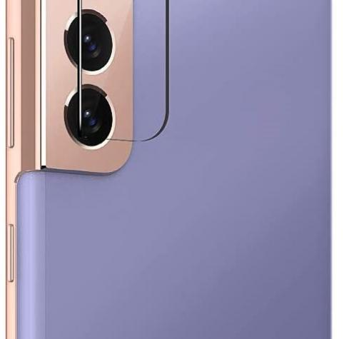 9D Camera Tempered Glass / Стъклен протектор за задна камера на Samsung S21 - прозрачен