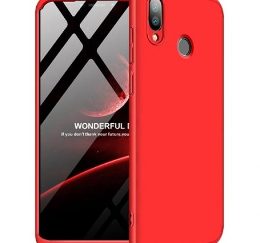 Твърд гръб Magic Skin 360° FULL за Huawei Honor 10 Lite - червен
