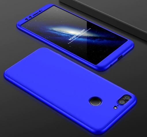 Твърд гръб Magic Skin 360° FULL за Huawei Honor 9 Lite - син
