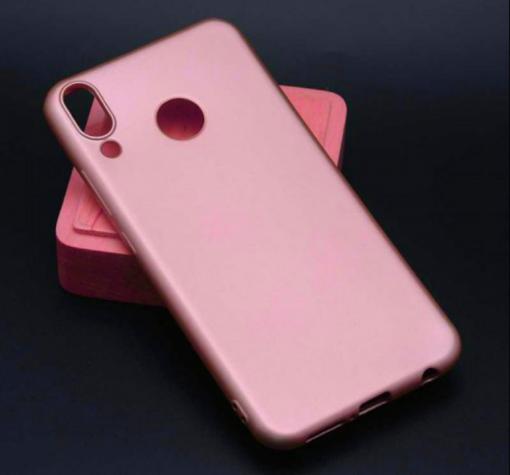 Силиконов калъф / гръб / TPU за Huawei Honor Play - Rose Gold / мат