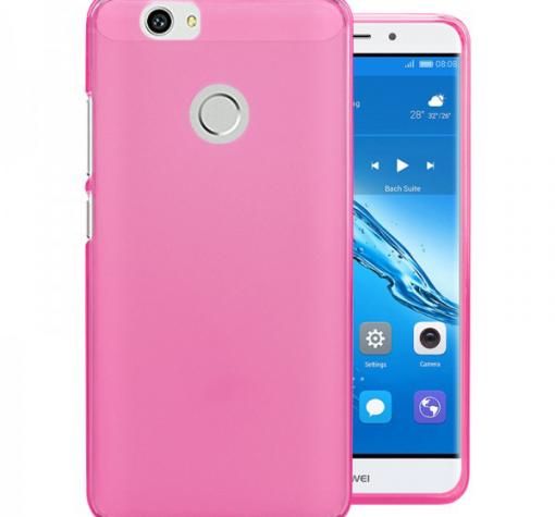 Силиконов калъф / гръб / TPU за Huawei Nova - розов / гланц