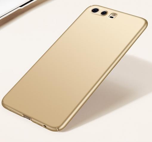 Луксозен твърд гръб за Huawei P10 - златист