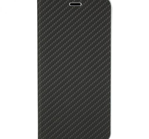 Луксозен кожен калъф Flip тефтер Vennus за Samsung Note 8 N950 - черен / carbon