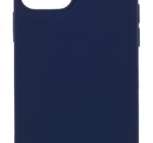 Силиконов калъф / гръб / TPU за Apple iPhone 12 mini 5.4" - тъмно син / мат