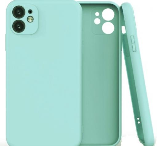 Луксозен силиконов калъф / кейс / Nano TPU за Apple iPhone 12 6.1'' - мента