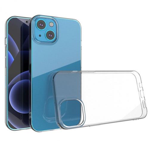 Силиконов калъф / гръб / TPU case за Apple iPhone 13 6.1" - прозрачен кейс