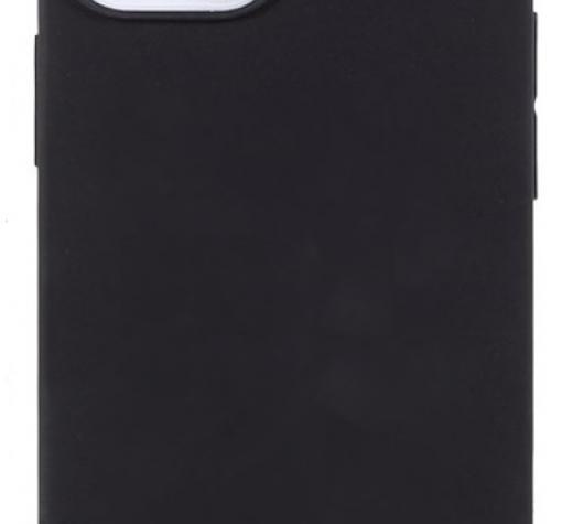 Силиконов калъф / гръб / TPU case за Apple iPhone 13 6.1" - черен кейс / мат
