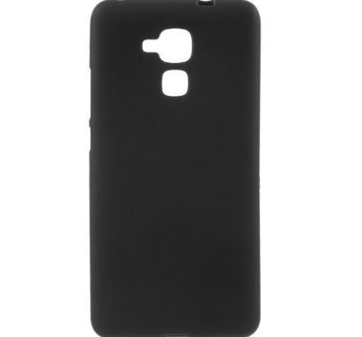 Силиконов калъф / гръб / TPU за Huawei Honor 5C / Honor 7 lite - черен / мат