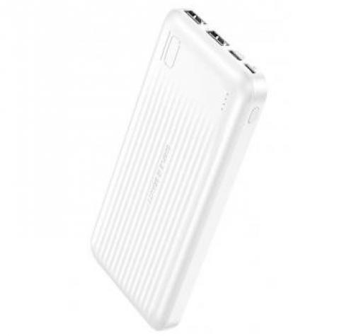 Външна батерия Power bank XO-PB301 / 2xUSB 2A / 10000mAh - Бяла