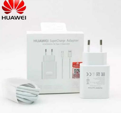 Оригинално зарядно комплект с кабел Super Fast Charging 66W за Honor 200 Smart / Type-C - бяло