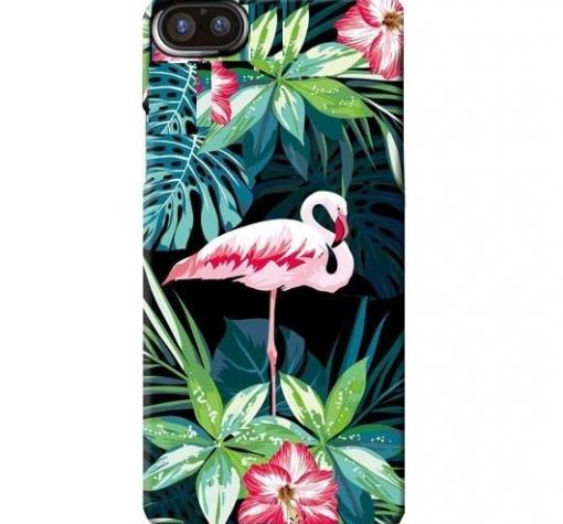 Силиконов калъф / гръб / TPU LUXO за Apple iPhone 7 / iPhone 8 - розово фламинго