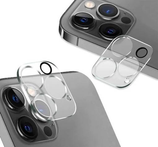 9D Camera Tempered Glass / Стъклен протектор за задна камера на Apple iPhone 12 Pro 6.1'' - прозрачен