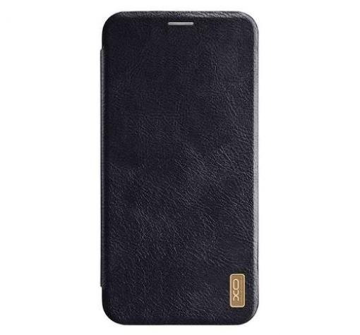 Луксозен кожен калъф Flip тефтер XO Creative Case за Apple iPhone XS MAX - черен