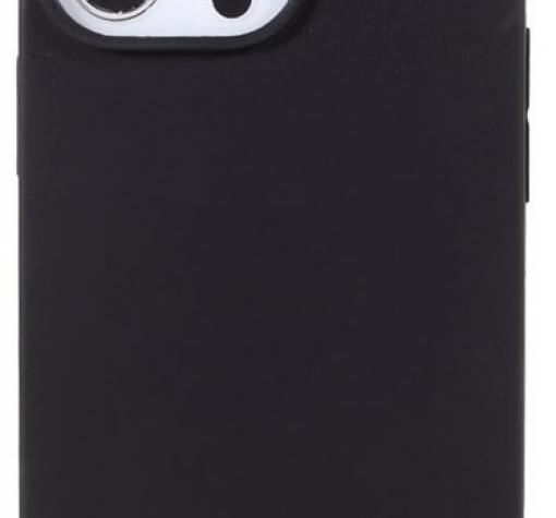 Силиконов калъф / гръб / TPU за Apple iPhone 13 Pro 6.1" - черен кейс / мат