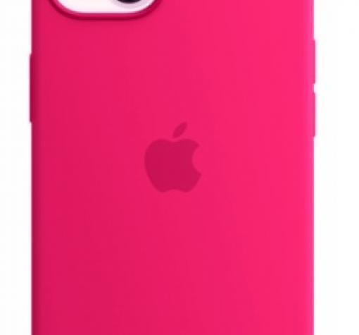 Оригинален гръб Silicone Case за Apple iPhone 13 6.1'' - цикламен