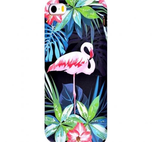 Силиконов калъф / гръб / TPU LUXO за Apple iPhone 6 Plus / iPhone 6S Plus - розово фламинго