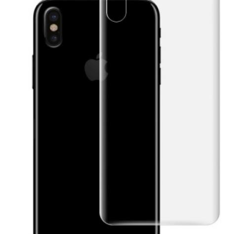 Удароустойчив скрийн протектор / FLEXIBLE Nano Screen Protector за гръб на Apple iPhone X