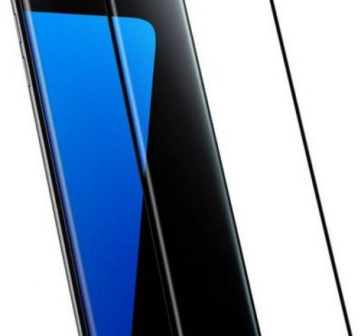 4D EQUIPTORS full cover Tempered glass Full Glue screen protector Samsung S7 Edge G935 / Извит стъклен скрийн протектор с лепило от вътрешната страна за Samsung S7 Edge G935 - черен
